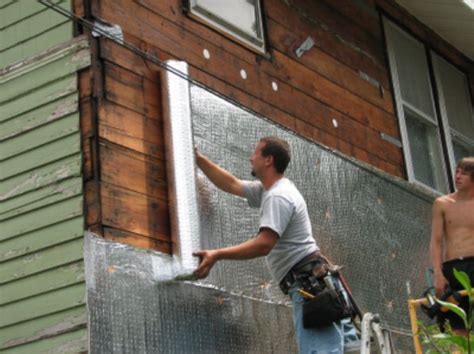 insulation house wrap under siding